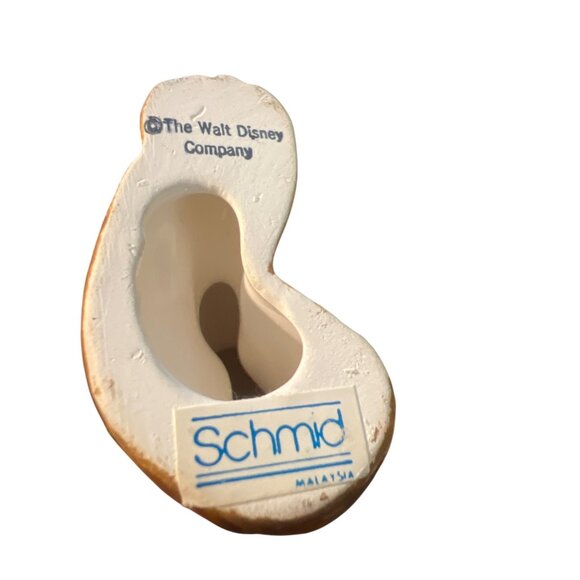 Vintage Schmid Disney Beauty Beast Ceramic Figurine Music Box Replacement Estate - Picture 5 of 6